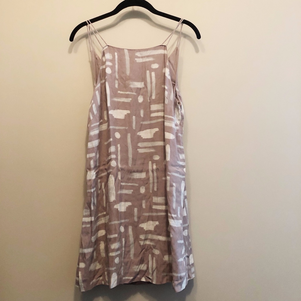 Purple Silence + Noise Shift Dress